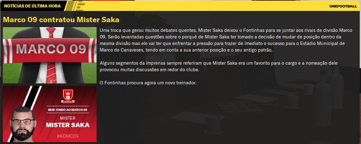 Saka198's tweet photo. Fontinhas foi excelente trabalho mas não subindo não era possível continuar, por isso tivemos de mudar, por isso procuramos um clube em que podemos continuar a nossa ambição e encontramos o Marco 09 que se salvou por pouco da descida..vamos trabalhar para mudar as coisas por aqui https://t.co/9ODxc92OwP