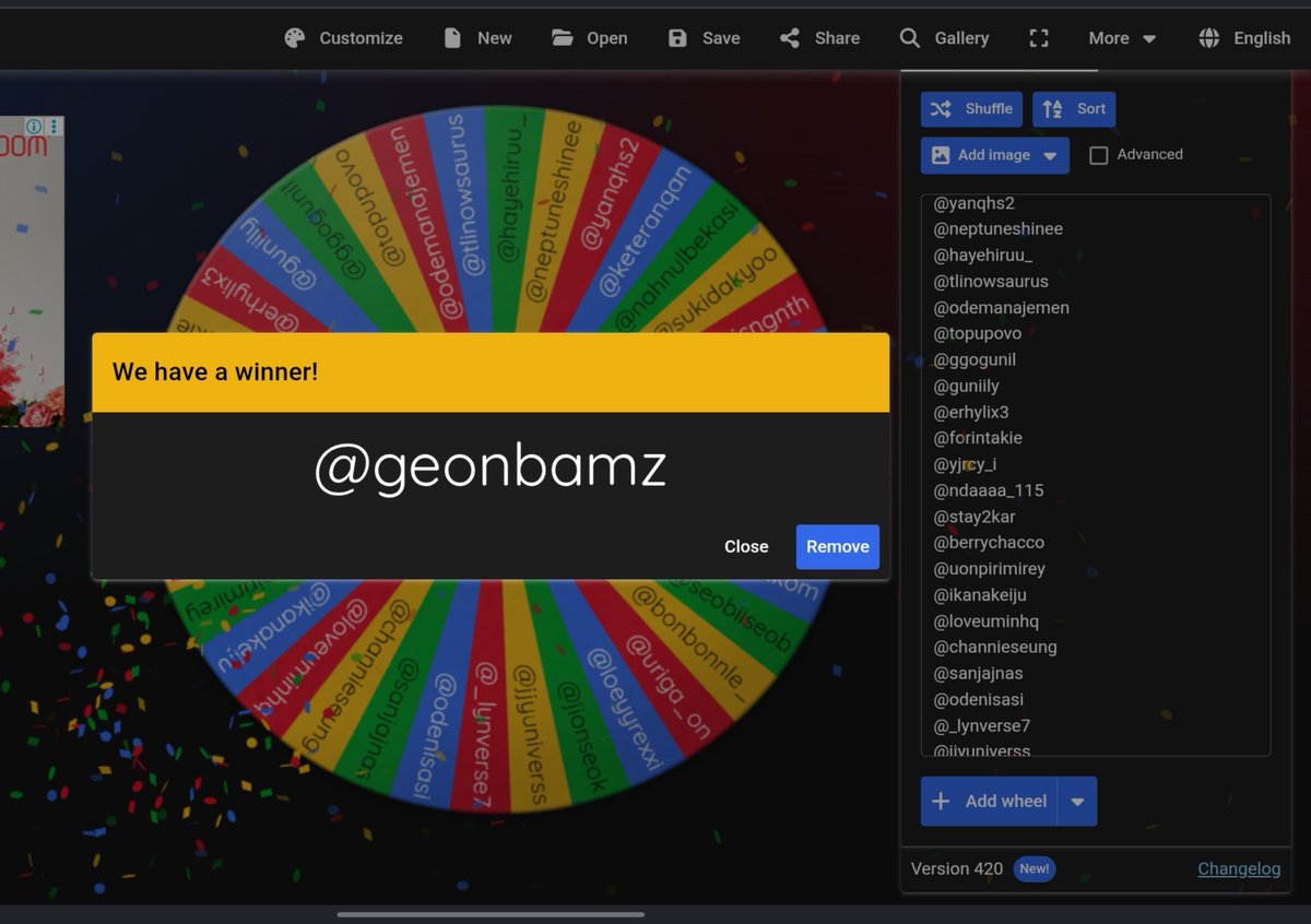 itzmadey's tweet photo. We got the winners!! Dm aku buat claim yaa, aku tunggu sampai nanti malammm @geonbamz @yjrcy_i https://t.co/GuSQPYOsM3