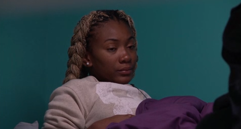 TVAddict71's tweet photo. Looks like Taylor might start getting aggressive.  #BB28 https://t.co/9wXakTDv5A