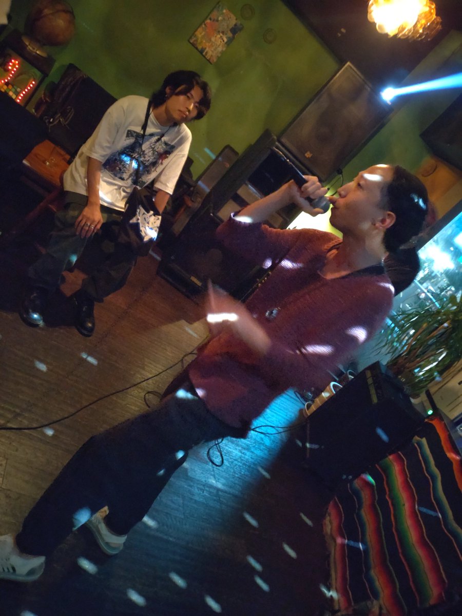 TAKASHI_104's tweet photo. TA-TIさん"SA6RAI"赤線地帯"レッドライン"ダブルリリースパーティ!!
沙弥朗さん!! https://t.co/c6RSuxkcs9