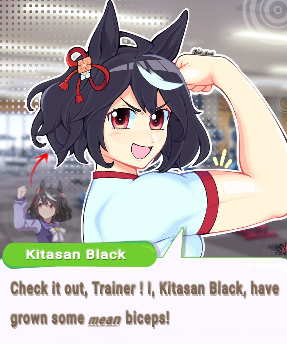 dip_dloop's tweet photo. Average Kitasan Black!【 💪 】
.
.

#umamusume #fanart #kitasanblack #KitasanBlack #umamusumefanart #digitalart #smallartist #umamusumeprettyderby https://t.co/NoeIX8c0KD