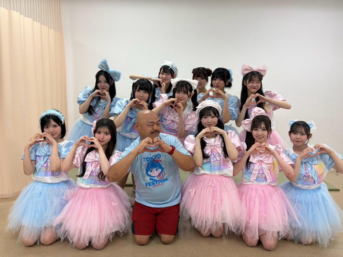 KAWAII LAB. MATESちゃんとパチリッ♪ ハートでキュートだしんねー