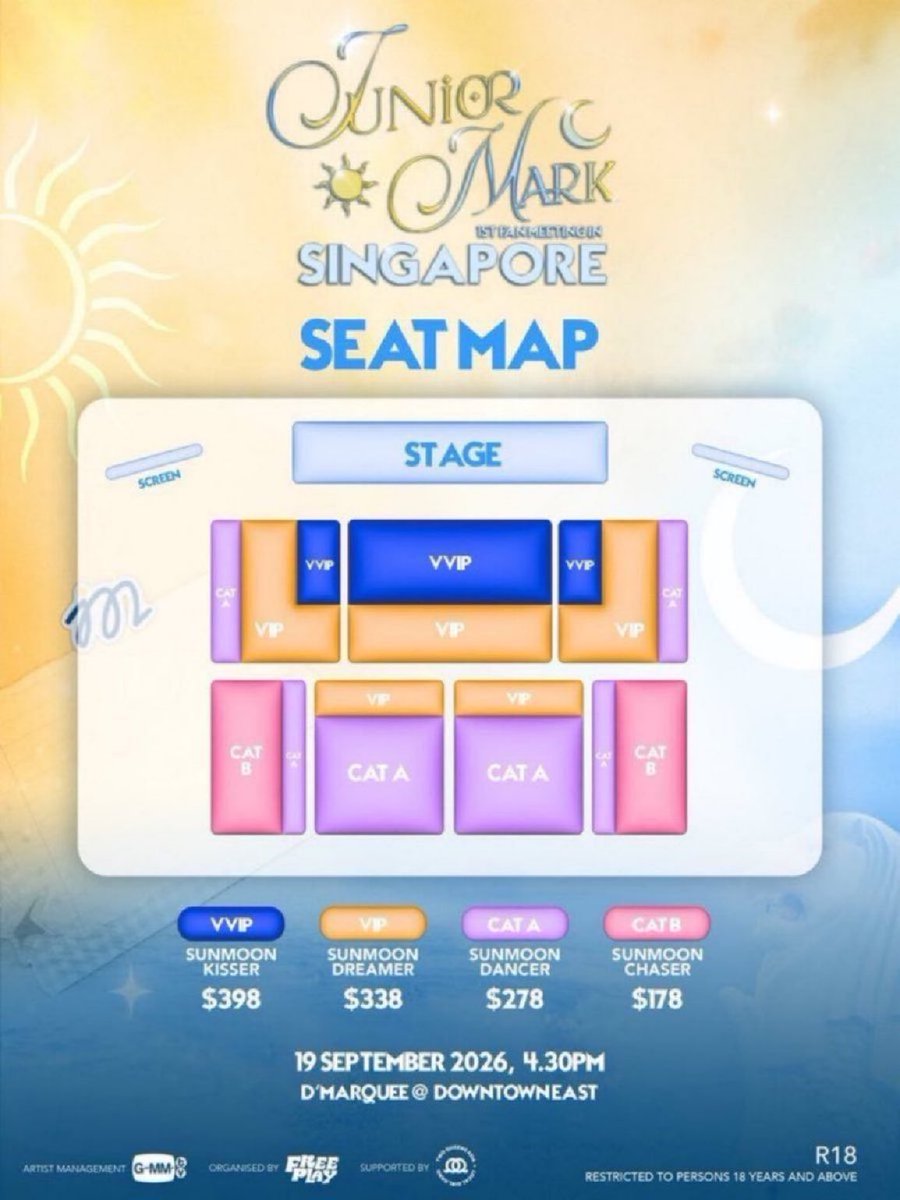 aurora15607271's tweet photo. WTS Junior Mark 1st Fan Meeting in Singapore! 

2x VVIP Center Tickets 

send Dm if you interested 
Interfans can dm too

#JuniorMark1stFMSingapore
#FREEPLAYSG,,, https://t.co/RCEjFvACF7