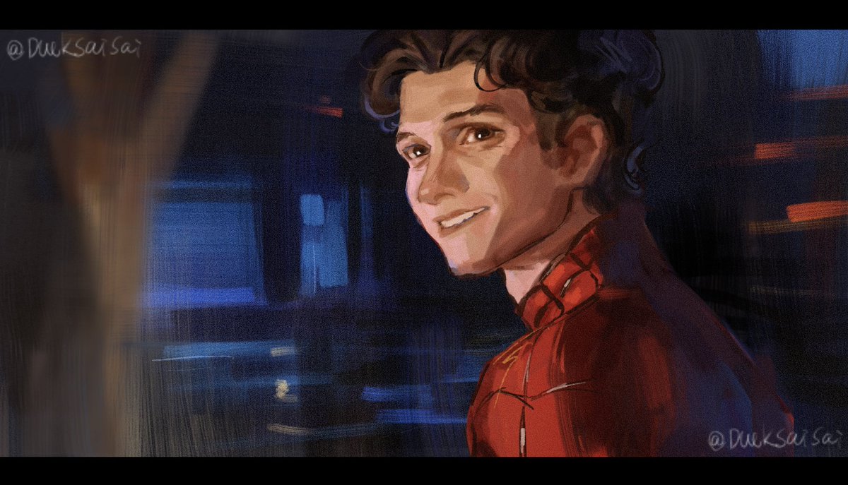 DuckSaisai's tweet photo. #spiderman 🥺 https://t.co/HukpKj93Sc