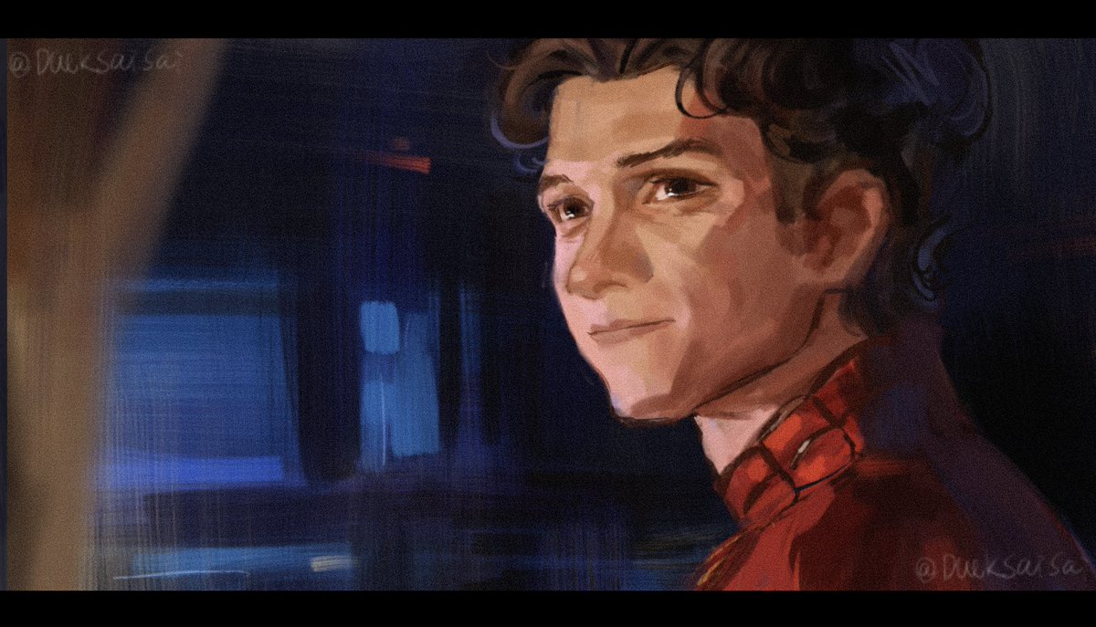 DuckSaisai's tweet photo. #spiderman 🥺 https://t.co/HukpKj93Sc