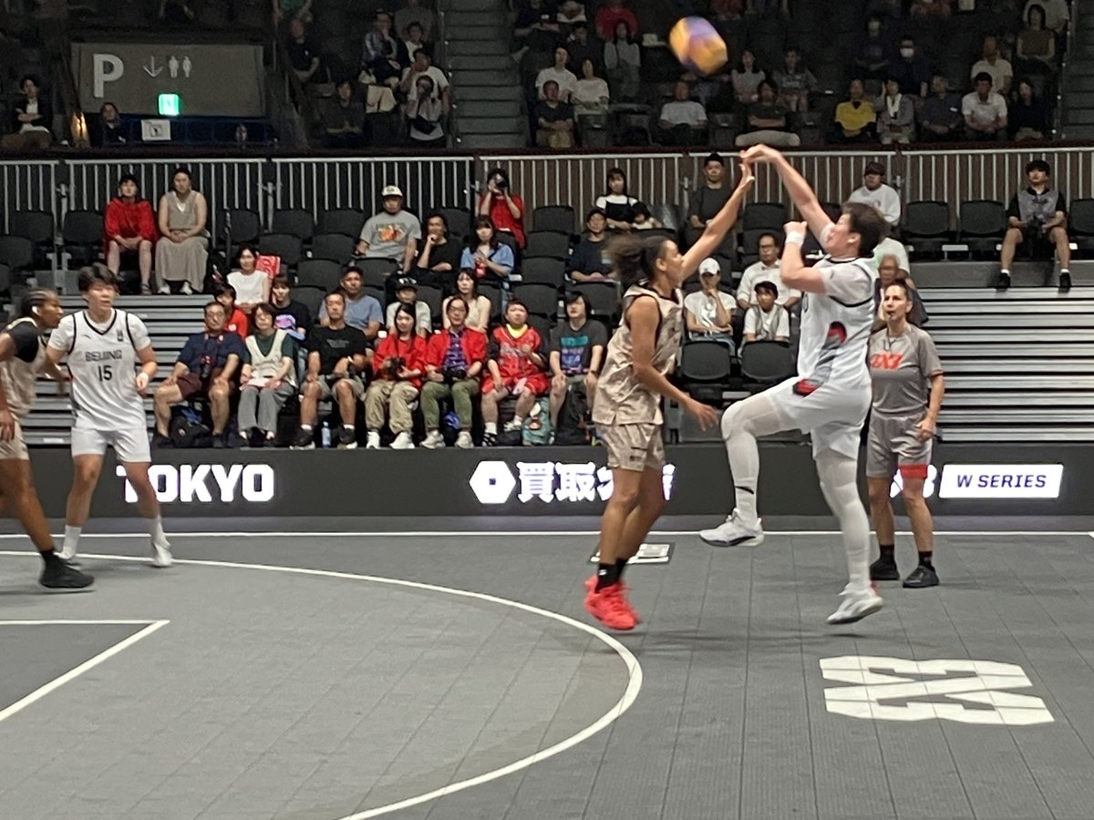 minoru_st's tweet photo. FIBA 3x3 Women's Series Tokyo Stop 2026. Main Draw Pool C. Beijing vs Takasaki. 16対12でBeijingの勝利。
#3x3WS #FIBA3x3 https://t.co/qMYOptwpw4