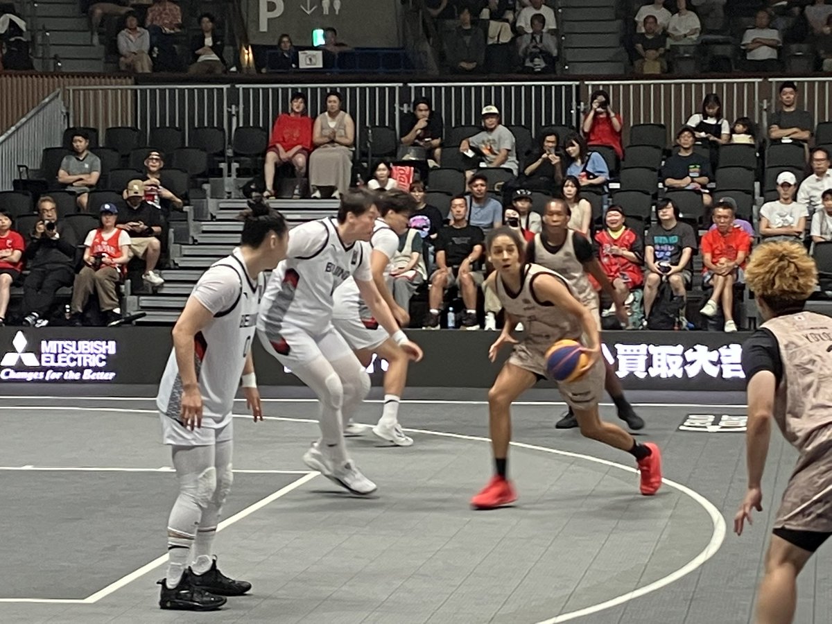 minoru_st's tweet photo. FIBA 3x3 Women's Series Tokyo Stop 2026. Main Draw Pool C. Beijing vs Takasaki. 16対12でBeijingの勝利。
#3x3WS #FIBA3x3 https://t.co/qMYOptwpw4