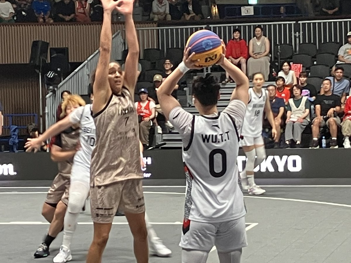 minoru_st's tweet photo. FIBA 3x3 Women's Series Tokyo Stop 2026. Main Draw Pool C. Beijing vs Takasaki. 16対12でBeijingの勝利。
#3x3WS #FIBA3x3 https://t.co/qMYOptwpw4