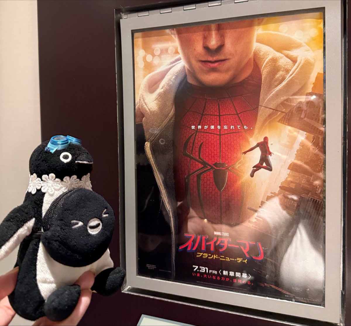 penhachipen's tweet photo. 今日の映画🕷🕸 https://t.co/YG21R14Tqq