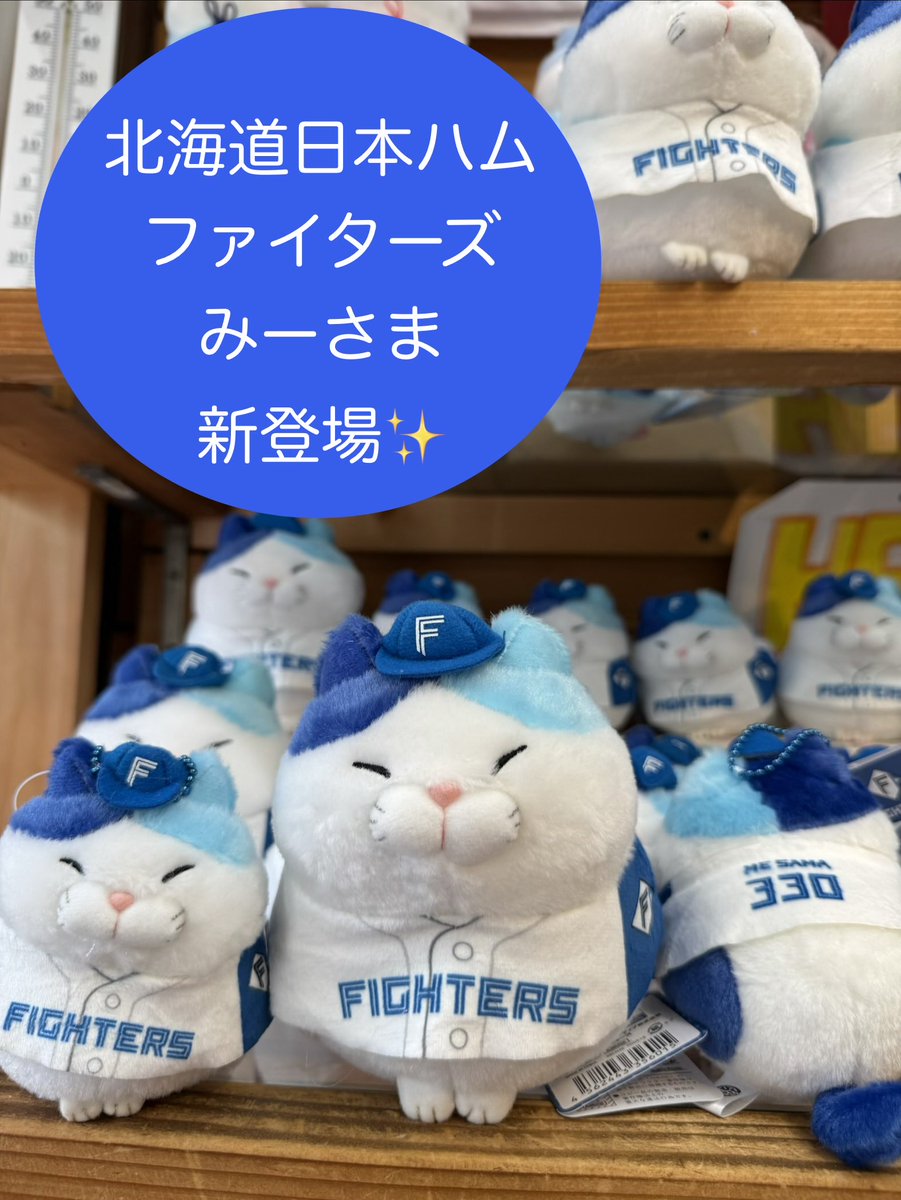 ミー様 人気の #ひげまんじゅう に「北海道日本ハムファイターズみーさま」が