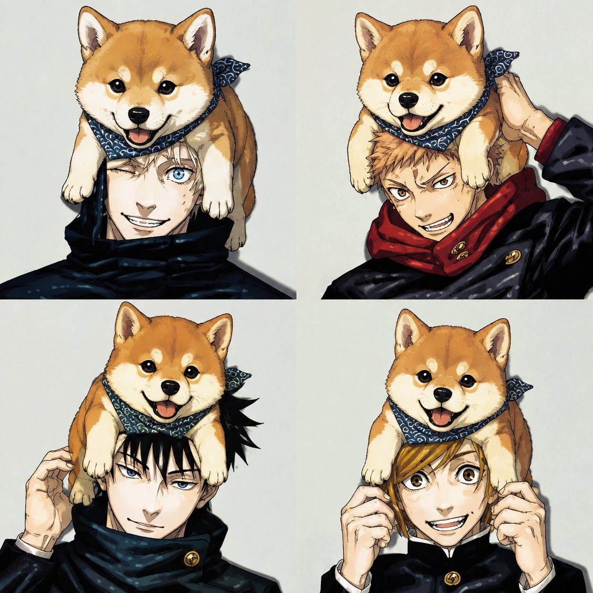 SanChanRun's tweet photo. Imagine walking around Japan and this is the official uniform. 🐕🇯🇵 solana:GQz5ThKHNcuAvMKA8rCPSdoFUoApk9Fi8qB9m3Gqpump https://t.co/BRVsex8Ehq
