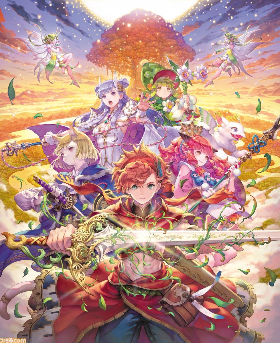 I really just wanted an excuse to gas up Visions of Mana. Hop on
