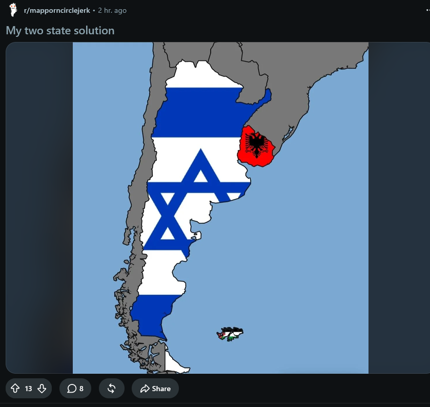 medialunasREAL's tweet photo. a esta gente le chupa un huevo palestina https://t.co/czyEeb64Qn