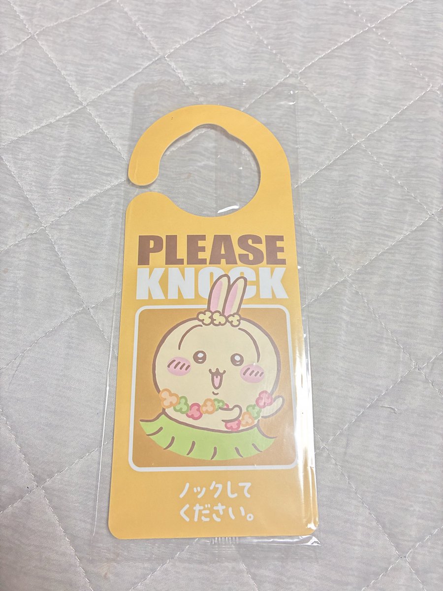 UAbukc's tweet photo. うさぎのクリアファイルは無くなってたけどドアプレートが残ってた🙌
多分レジ裏に置いてたからだな🤭 https://t.co/5SzXrOzrDV