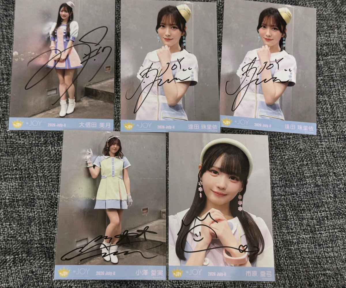reeenon125's tweet photo. ニアジョイ　生写真　直筆　サイン　トレ  アマガミガール

求:山野同種ヨリヒキ＞同種チュウ＞他種山野、ノイミー冨田

譲:画像（市原ヨリ、逢田チュウ2、大信田ヒキ、小澤ヒキ）

過去種:
電話番号天野チュウ（武道館で出ていたもの）

同種の場合　複数：1可

郵送または8／16ノイステでのお取引 https://t.co/Jw28dOdmLM