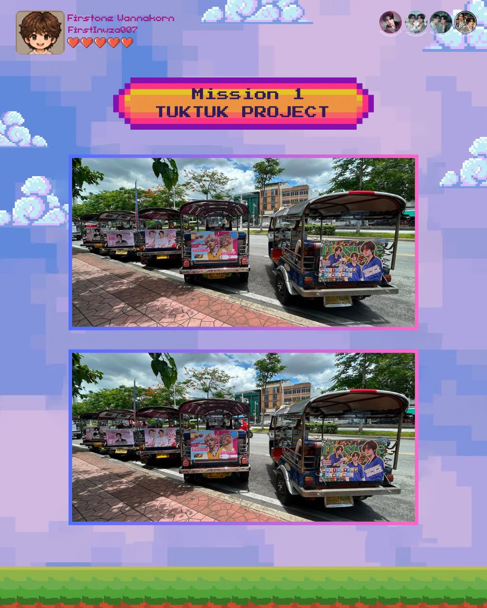 TidfonPH's tweet photo. For this tuk-tuk project, we would like to extend our heartfelt gratitude to our fellow international fans and inter Tidfons. Thank you for inviting our team to be part of your wonderful project in celebration of Firstone’s birthday.

To our dearest Filo Tidfons, thank you to everyone who has supported our tuk-tuk project from the very beginning. We truly appreciate your endless cooperation, generosity, and donations. Your unwavering support made this project possible.

We will continue striving to do better and create more meaningful projects for our beloved artist.

With love,
Tidfon PH🩷

FIRSTONE 26TH BD
#26thFirstOneAndOnly