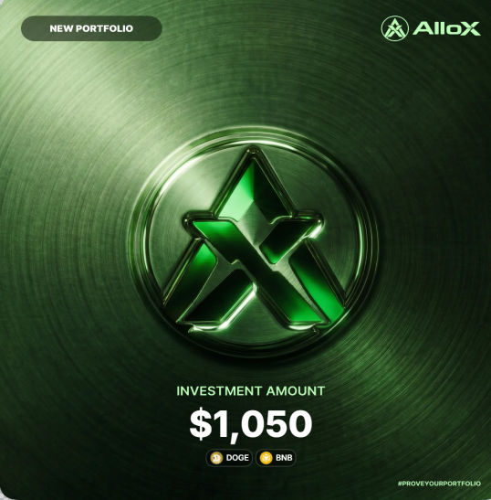 stevens12240's tweet photo. Just proved my portfolio on @alloxdotai 🚀

#ProveYourPortfolio #AlloX https://t.co/FerhKCj1ch