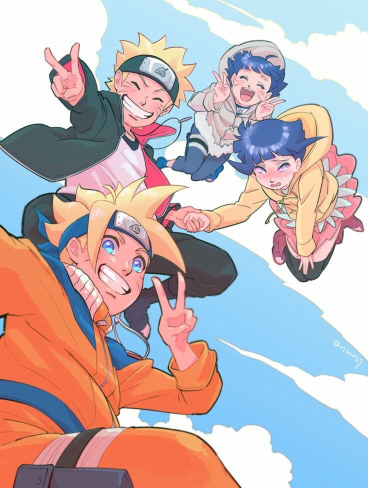 Yely_92I's tweet photo. The uzumaki family cute moment 🥰
#BORUTO #NARUTO https://t.co/NWi0E2usVn