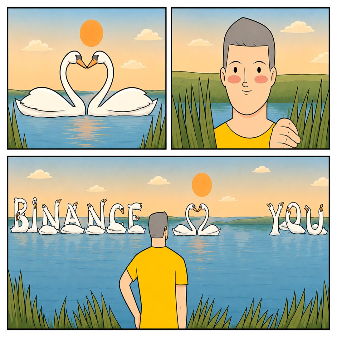 binance's tweet photo. No mixed signals here. https://t.co/ZOYGMXVRXJ