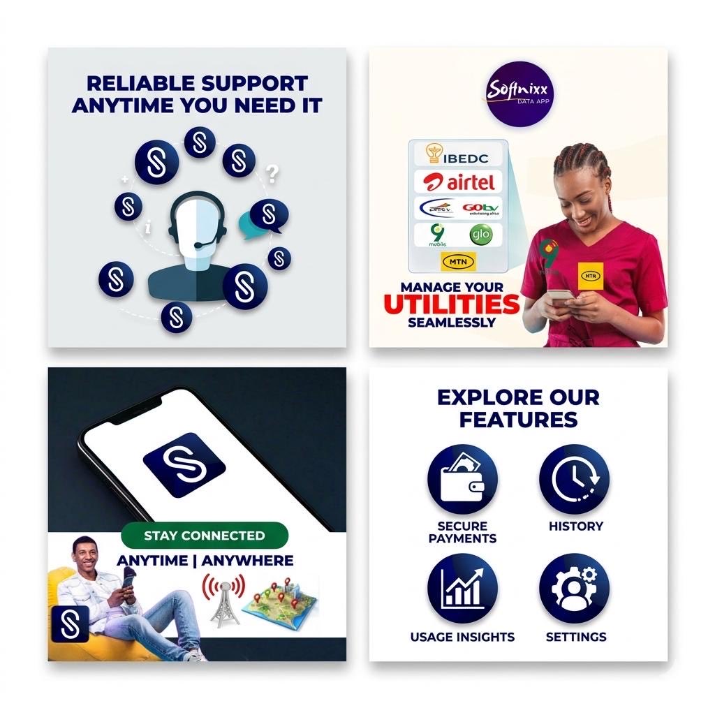 _Softnixx's tweet photo. New month. Same commitment. 💜

Fast. Secure. Reliable.

Welcome to a new month with Softnixx.

📲 Download today. https://t.co/TrecSCOe46