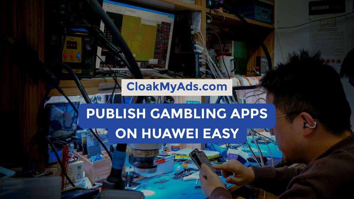 wavefritz's tweet photo. This is the quickest way to publish gambling apps on Huawei with less friction.

CloakMyAds streamlines compliant ad flow and supports payments in $TRX, $LTC, $USDT, and other crypto. https://t.co/tdxUIi3uUV