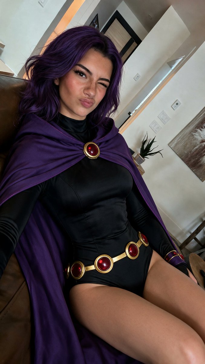 waifutable's tweet photo. Mikayla as Raven
Teen Titans https://t.co/LxYQYhWmXR