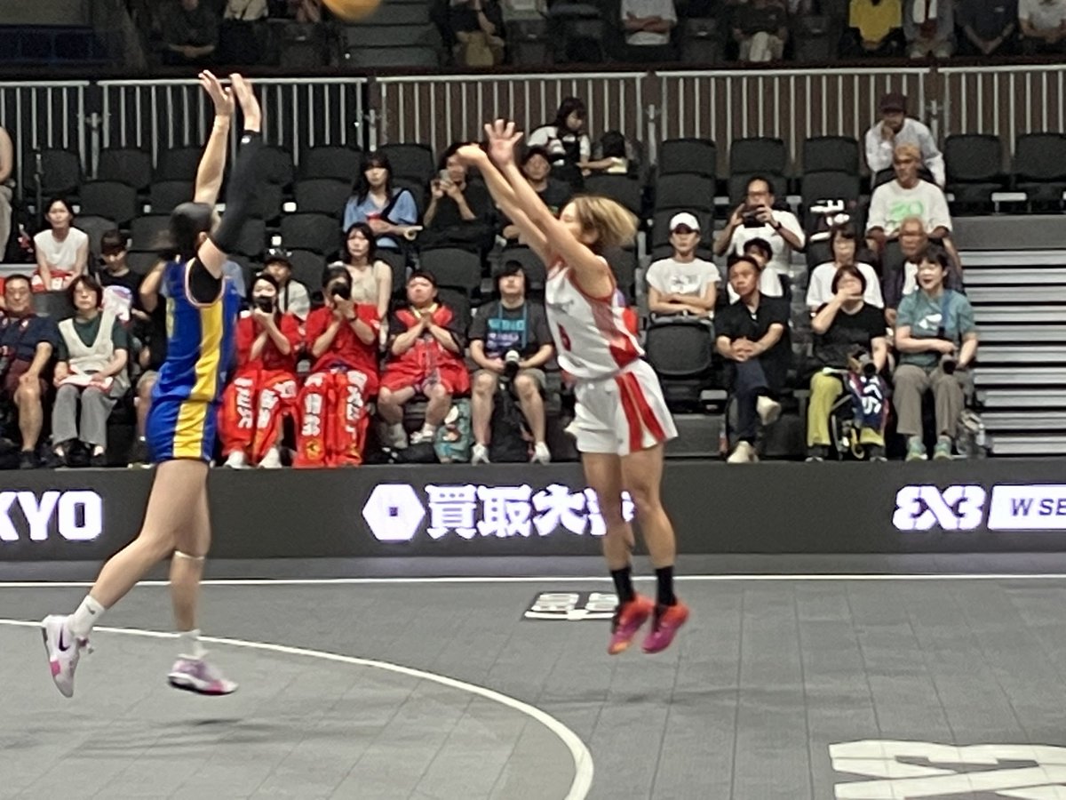 minoru_st's tweet photo. FIBA 3x3 Women's Series Tokyo Stop 2026. Main Draw Pool B. Mitsubishi Electric vs Romania. 14対5でMitsubishi Electric の勝利。
#3x3WS #FIBA3x3 https://t.co/aZ74mTVjKx