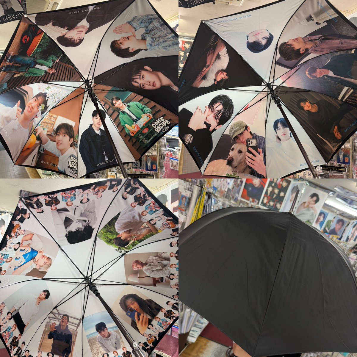 Han_Shop_Japan's tweet photo. ☂️✨韓SHOP限定✨

推し活応援グッズ
🌂 雨・晴れ兼用 傘 販売中‼️

🖤表はシンプルなブラック
📏全長約87cm
💪頑丈な作りでイベントや普段使いにもおすすめ✨

雨の日も晴れの日も推しと一緒に💕

【ラインナップ】はアイドル、俳優多数‼️
#韓SHOP #推し活 #推し活グッズ #KPOP https://t.co/wDXpSKoyCt