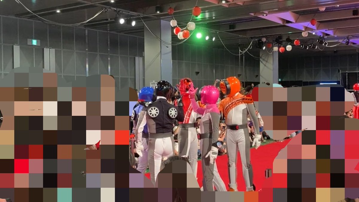 Angora_lapin's tweet photo. #スーパーヒーロー夏祭り
 #スーパーヒーロー夏祭り2026
目の前でめちゃくちゃ素敵なブンブンジャーが見れて胸熱 https://t.co/Fu508cZ1rp