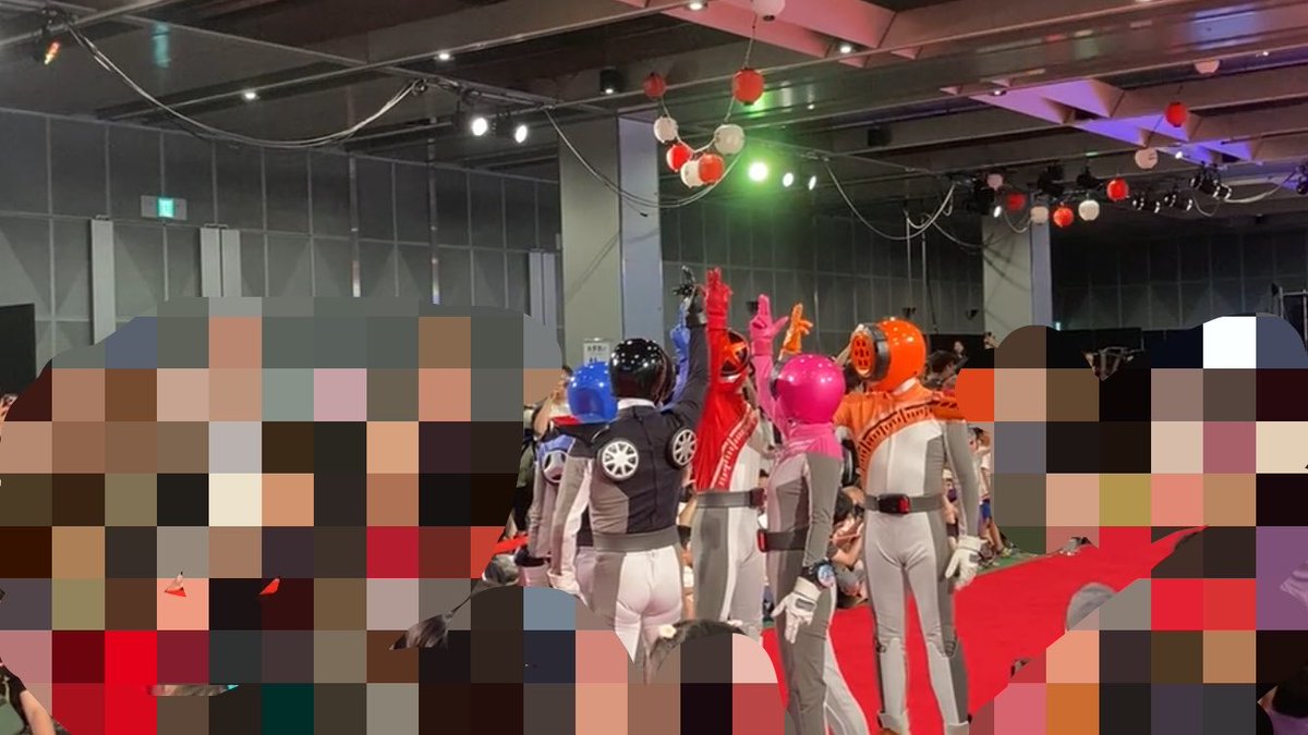 Angora_lapin's tweet photo. #スーパーヒーロー夏祭り
 #スーパーヒーロー夏祭り2026
目の前でめちゃくちゃ素敵なブンブンジャーが見れて胸熱 https://t.co/Fu508cZ1rp