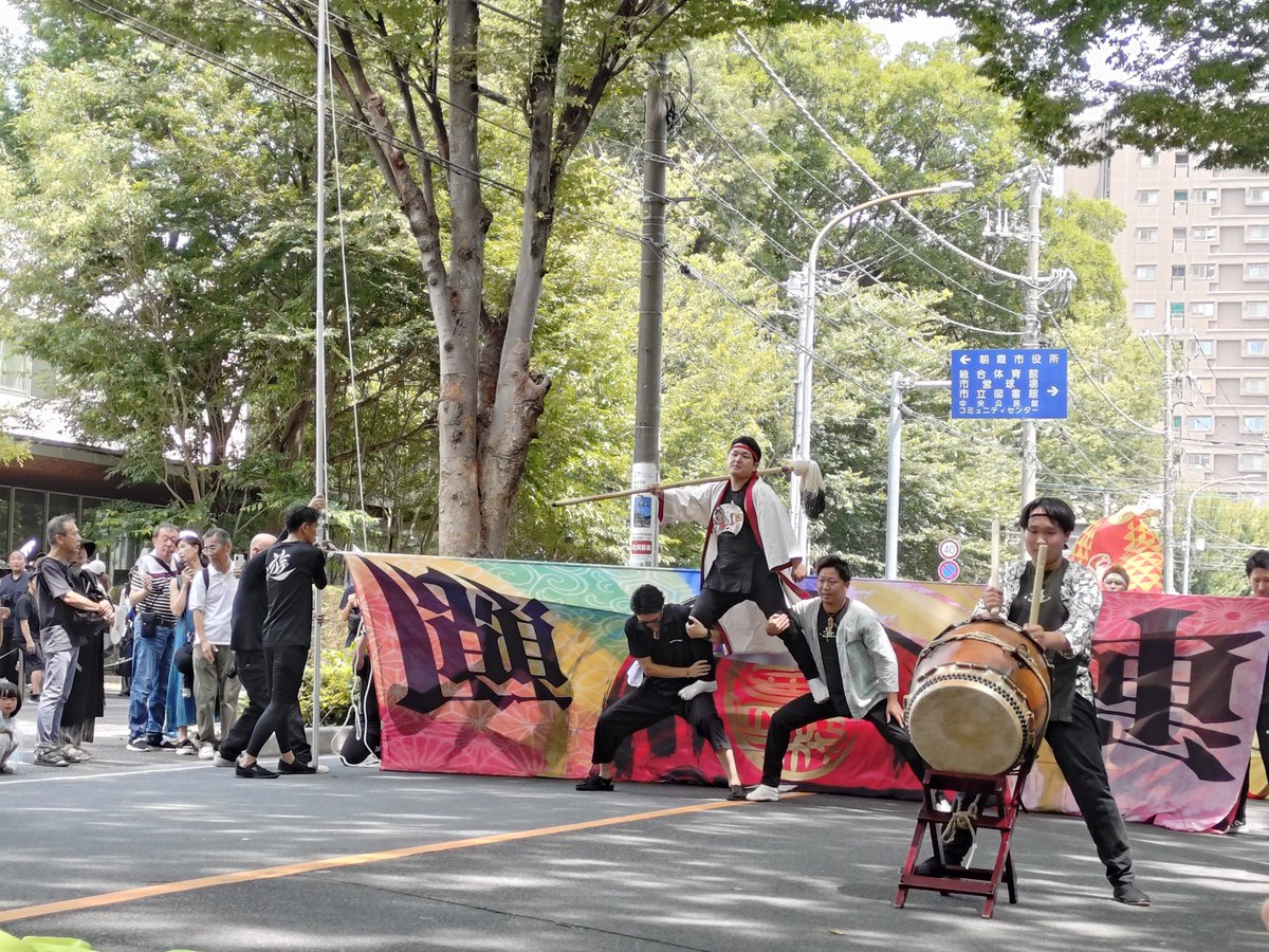 not_asuka's tweet photo. 朝霞なるこ遊和会、相変わらずパワー前回で熱かった！もう優勝確定。 https://t.co/ua9sZv5dEu