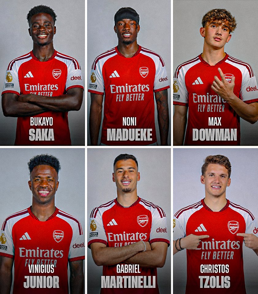 now_arsenaI's tweet photo. Arsenal’s potential winger options ahead of the 2026/27 season.

Is this wide attacking depth good enough to win the Gunners back-to-back league titles for the first time in 90 years next season?

Or even a first Champions League trophy?👀 https://t.co/Y09XBPWKG7