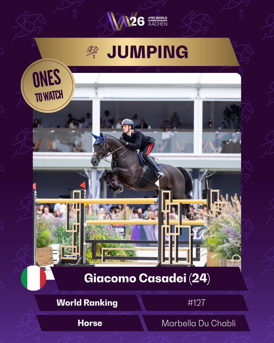 FEI_Global's tweet photo. The world’s best are heading to Aachen 2026, but who could steal the spotlight? 🔦
The formidable force of Richard Vogel and United Touch S or young talents hoping to make waves on the world stage! 👀🏟️
#FEI #FEIWorldChampionships #Aachen2026 #YearsInTheMaking #MomentsOfGlory https://t.co/Fbx8xNqbSh
