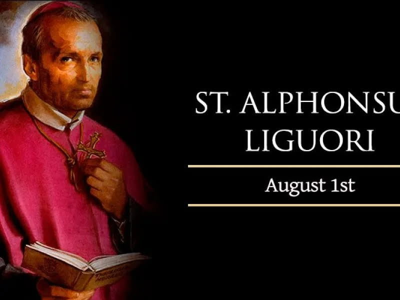 Jany4getmenot's tweet photo. August 1 
Feast Day of St. Alphonsus Liguori🌹Bishop, Doctor of the Church, Founder Order Of Redemptionists, Composer, Mucisian, Writer, Italy 1787. Pray for us. Pray the Rosary🙏 https://t.co/NcSB7ryyPD