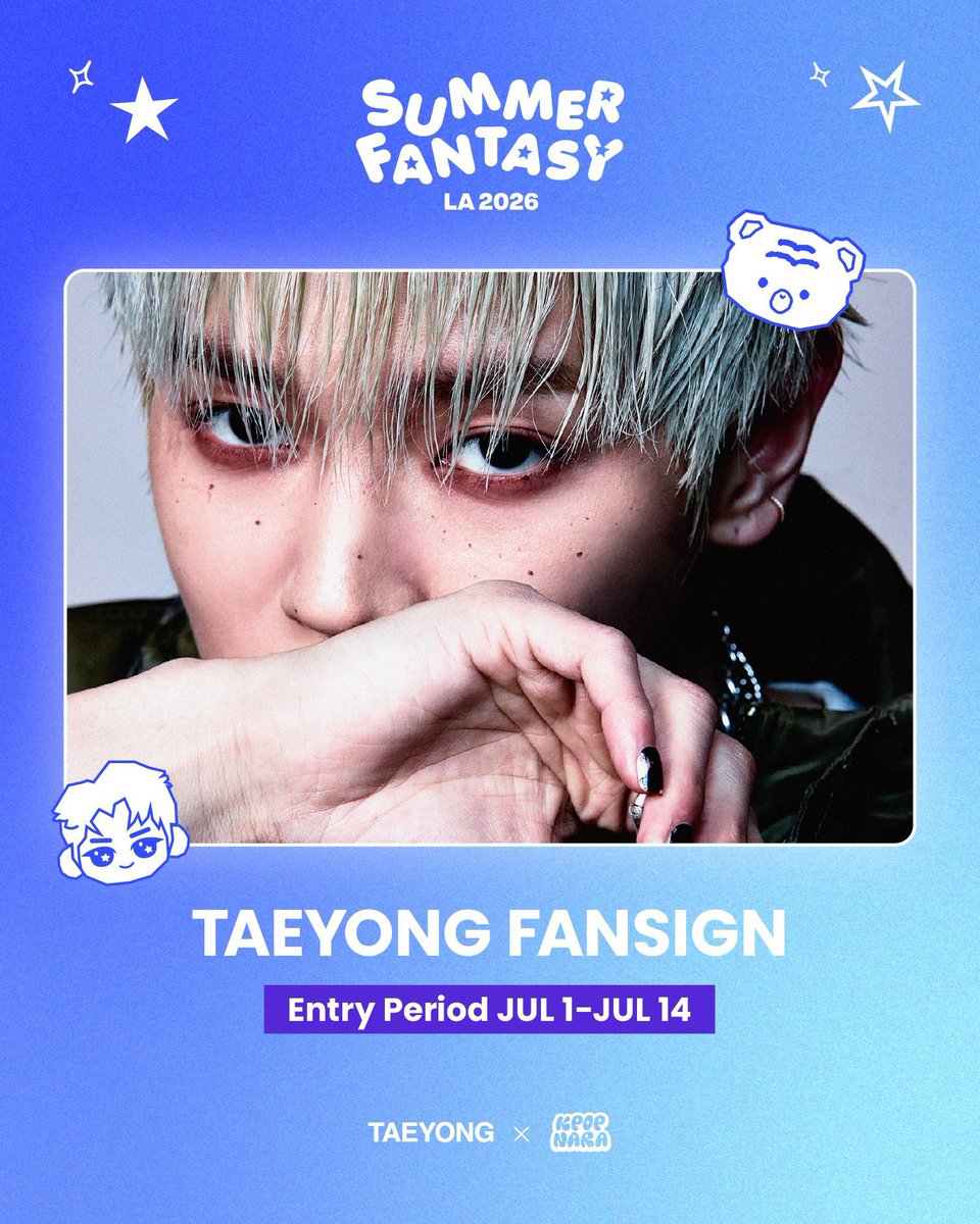 Leetaeyongbase's tweet photo. 🌹𝗧𝗔𝗘𝗬𝗢𝗡𝗚 𝗨𝗣𝗖𝗢𝗠𝗜𝗡𝗚 𝗦𝗖𝗛𝗘𝗗𝗨𝗟𝗘 𝟮𝟬𝟮𝟲🌹

🗓️ AUGUST
03 • Star River Fansign Event in Shanghai
09 • SBS Gayo Daejeon Summer 2026
14–15 • KCON LA 2026
16 • KPOP Nara Fansign Event in LA
22 • TMELive International Music Awards 

More schedules coming soon!

#TAEYONG #태용
