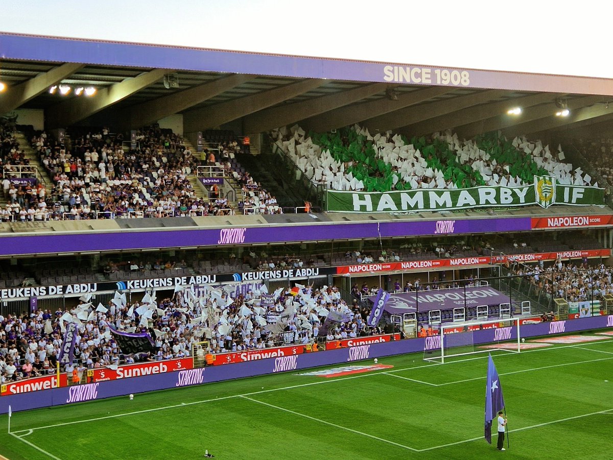Roylovesfooty's tweet photo. Anderlecht started with lots of youngsters and struggled in the first half. Once they were replaced by ...

🗓️ 30/7/26
⚽️ @rscanderlecht 3️⃣🆚1️⃣ @hammerbyfotboll
🏟️ Lotto Park
🇧🇪 Brussels
🎟 € 20
🏆 Europa League

#groundhopping #Futbology #TerraceEdition https://t.co/gC3mNiWeRv