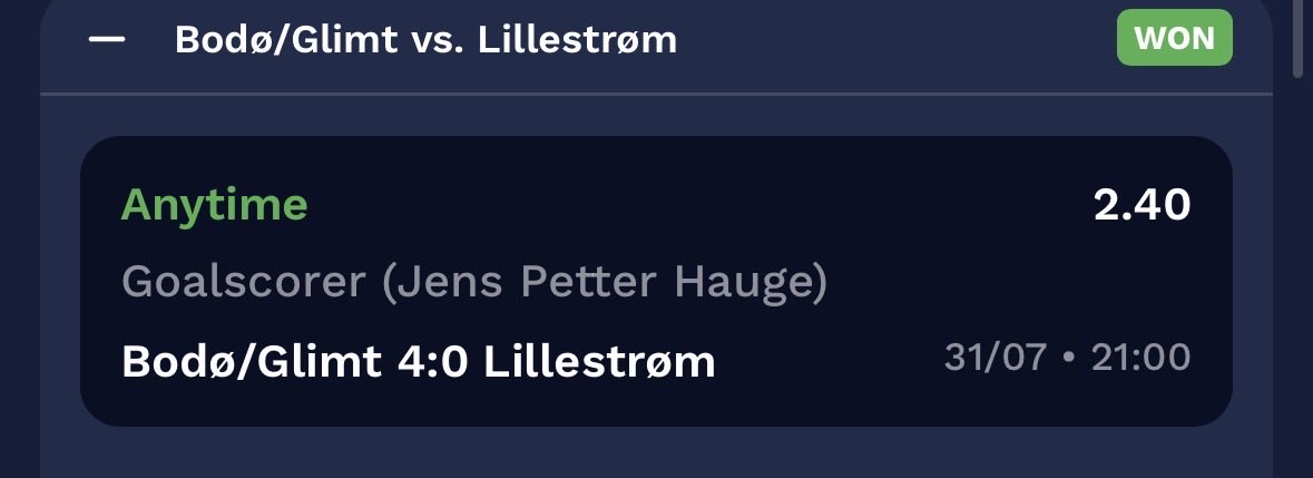 StigRonny87's tweet photo. Når Vålerenga drar i gang med et tidlig rødt kort er det bra at Bodøværingene kan redde tippekvelden. Bedre med litt i pluss, enn mye i minus. https://t.co/pb2rdtYzi7