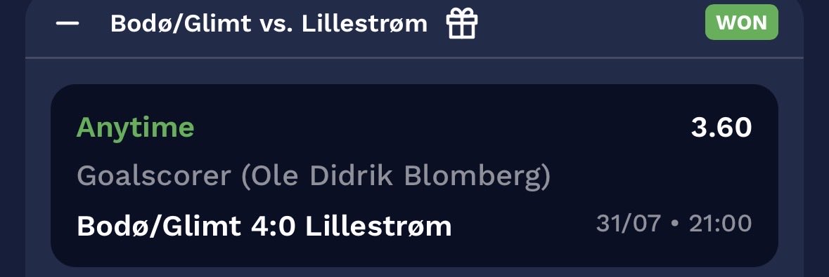StigRonny87's tweet photo. Når Vålerenga drar i gang med et tidlig rødt kort er det bra at Bodøværingene kan redde tippekvelden. Bedre med litt i pluss, enn mye i minus. https://t.co/pb2rdtYzi7