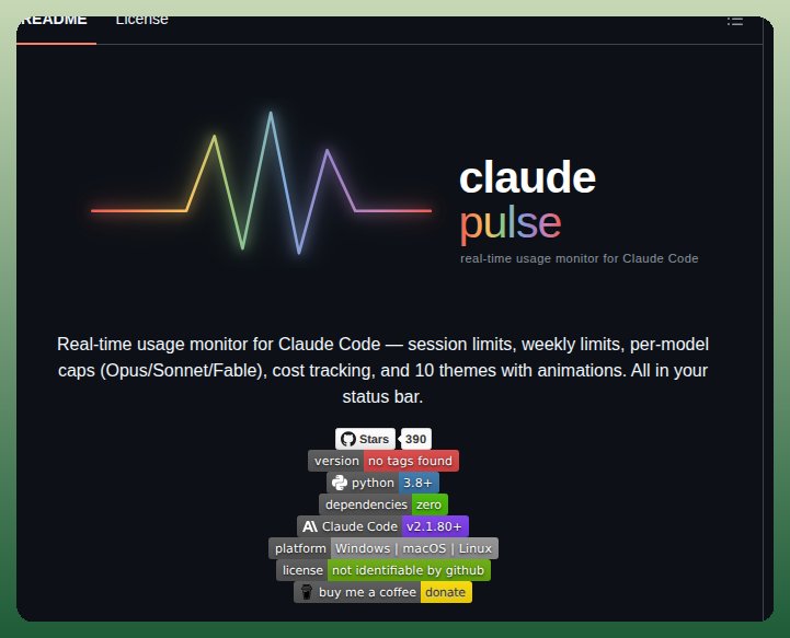 hemran_7282's tweet photo. Monitors Claude Code session limits, weekly caps, and per-model caps in real time with a local status bar.
https://t.co/f2cHZx5ytY

#CyberSecurity #InfoSec #e0xsecops #TechLeadershi https://t.co/rk4P3NOtF3