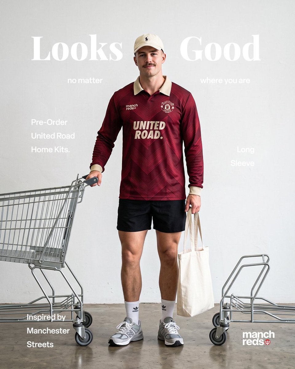 manchreds's tweet photo. Ada jersey yang hanya cocok dipakai saat matchday.

Ada juga jersey yang tetap terlihat keren saat kamu ngopi, belanja, jalan santai, atau sekadar keluar rumah.

Karena jersey yang bagus bukan cuma soal mendukung klub favorit, tapi juga soal bagaimana kamu memakainya dalam keseharian.

Looks good, wherever you are. ❤️

✔️ Short / Long Sleeve Premium
✔️ Logo Rubber HD Timbul (Player Issue)
✔️ Nyaman dipakai untuk matchday maupun daily wear

🔥 PRE-ORDER NOW
Jangan sampai kehabisan. Produksi terbatas.

📩 https://t.co/XTpAy48VwX