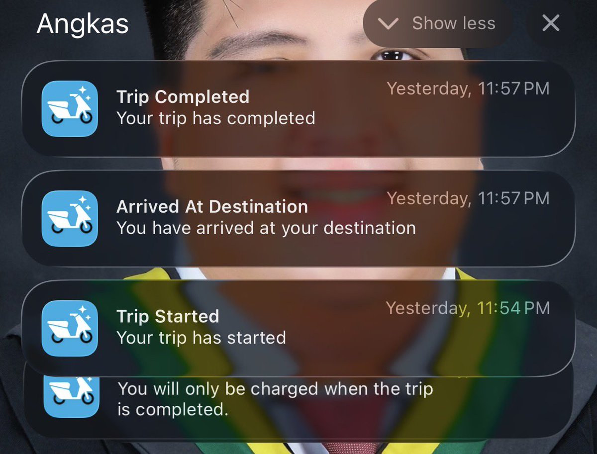 patambak's tweet photo. @angkas I have been reaching out through email, your useless customer support hotline and messenger. 

Your rider picked me up and asked me to step down of the vehicle. Drove off and marked the ride as completed. I used gcash as mode of payment. 

Gusto pa post eh https://t.co/zLhDcWTin5