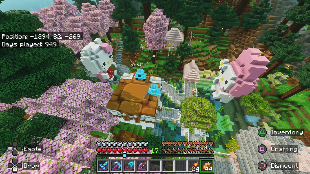 hellodorii420's tweet photo. minecraft lil update! https://t.co/fKphGptM25