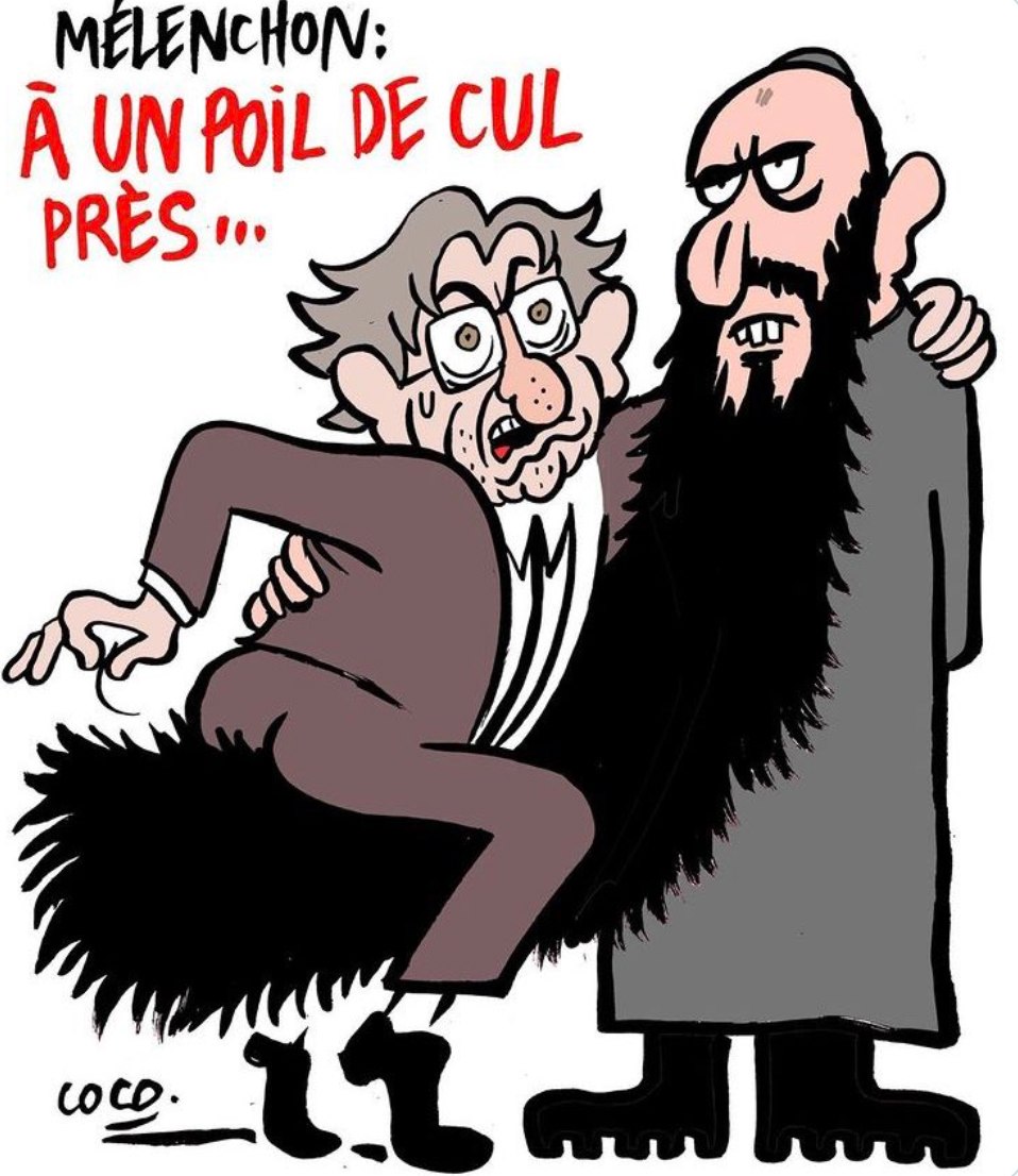 Voltuan's tweet photo. @emma_frr Ah la fantoche #EmmaFourreau de #lameute #LFI ( grassement payée à nos frais ) est membre de la secte du gourou #Mélenchon ayant trahi les valeurs de #JeanJaurès !! https://t.co/WhNQqvFR3b