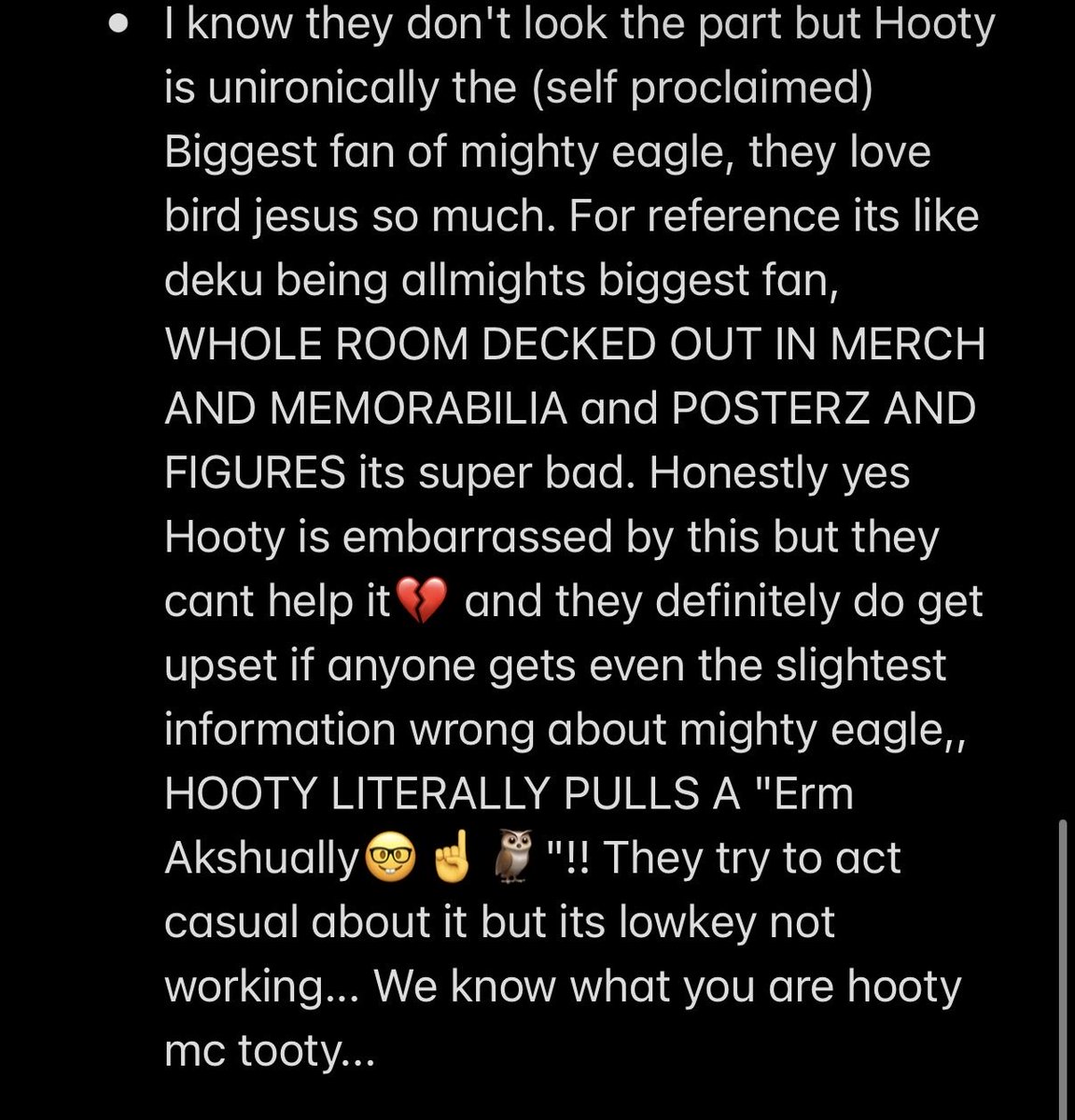 Dontmindme5000's tweet photo. More hooty doodles
1) angry birds movie hooty
2) they're YAOI MAXXING GET OUT ( i promise this is/hj)
3) trivia information
#angrybirds #angrybirdsoc #rovio #sega #angrybirdsart #originalcharacters https://t.co/FxKR36a3mW