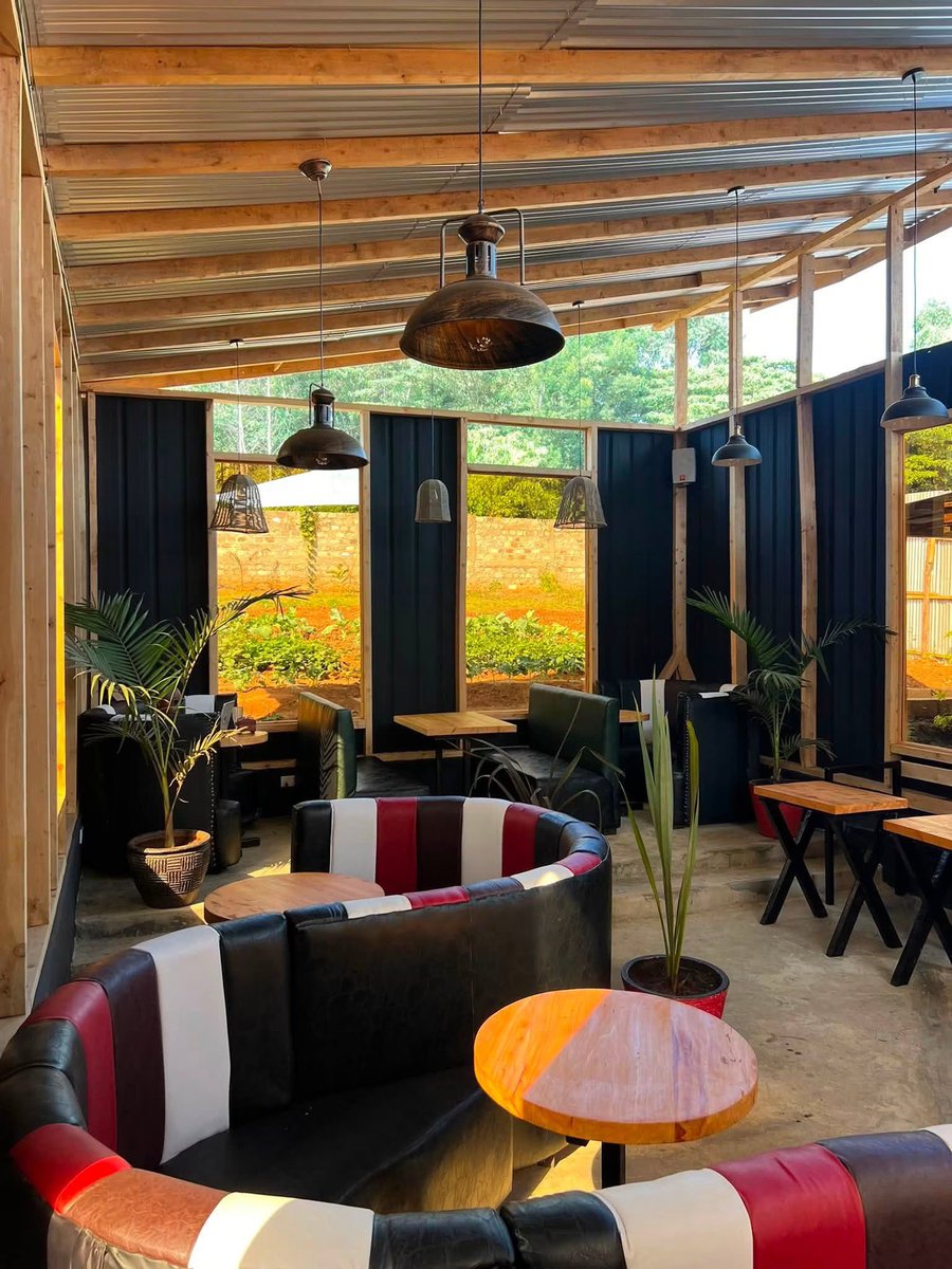 CalebKaruga's tweet photo. Today I'm officially launching my latest ‘big boy build’ - Kenji’s Place

We are Located in Lusigetti, or for my Murima friends, Rùthìgìti, just 200 metres from Shell Petrol Station.

While your car gets pampered at Kenji's Carwash, walk over to our farm-themed Kenji's Restaurant & enjoy freshly ground Kenyan Coffee, premium teas, and delicious meals made with fresh ingredients from the backyard garden 🥬 🍆 🍅 

Our barn-style setup gives you a front-row seat to the kitchen garden, where organically grown, ridiculously succulent vegetables are growing just for your plate.