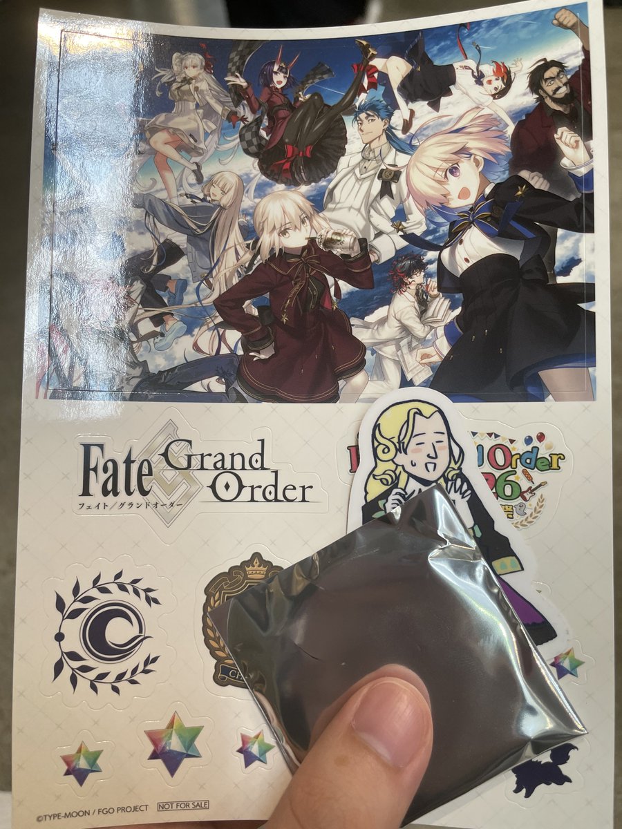 siro_ifi's tweet photo. 今年もカノウさんにお礼言えた！
改めて11年目も祝えて嬉しいな(´ω`)
 #FGOフェス https://t.co/pszzi26NHu