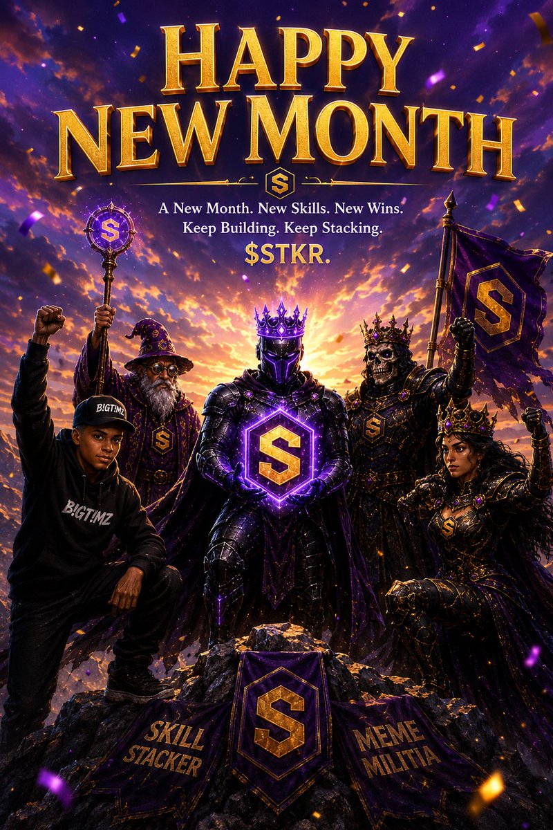 TimileyinJ41232's tweet photo. Happy New Month, Skill Stackers! 💜

A new month means new opportunities to learn, build, and level up. Every skill you stack today brings you closer to tomorrow’s success.

Stay consistent, support the community, and keep pushing forward.

New Month. New Skills. New Wins. https://t.co/8ZBk4wpGaW