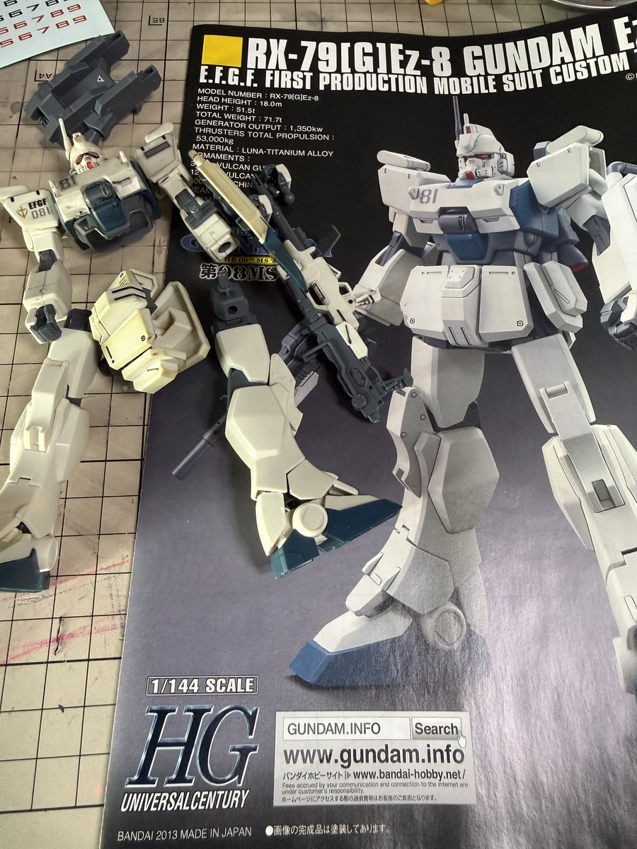 gunpla2022's tweet photo. 塗料が届くまでの間、ザク3機を一旦中断。
Ez8を作っている時に、「そうだ、主人公機の旅に出よう」と思いたち、さっそく2体買ってきました😃
ただVもGも見たことは、ない😅
でもEz8終わったらザク3機に戻らなきゃ
※全シリーズ網羅はしないつもり
#ガンプラ
#歴代主人公が乗ったことあるやつを作る https://t.co/YvFSAVm9IF