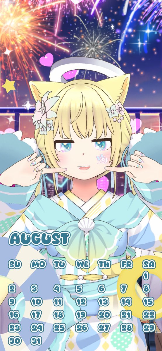 Liesel_re's tweet photo. おはよう諸君。
改めて7月ありがとうございました！埼玉ポス🥇壁紙完走！神戸ポス🥉そしてスタライマンスリー10位！スタライタワー月間🥇最高の栄誉！thx!
今月は8/1～8/15に小さなシャムねこ集めて僕が描いた恐竜デカール作成！8/10～ぬいイベ！他壁紙完走！把握お願いします！カレンダーも使ってね♡ https://t.co/Hbs8BynNOT