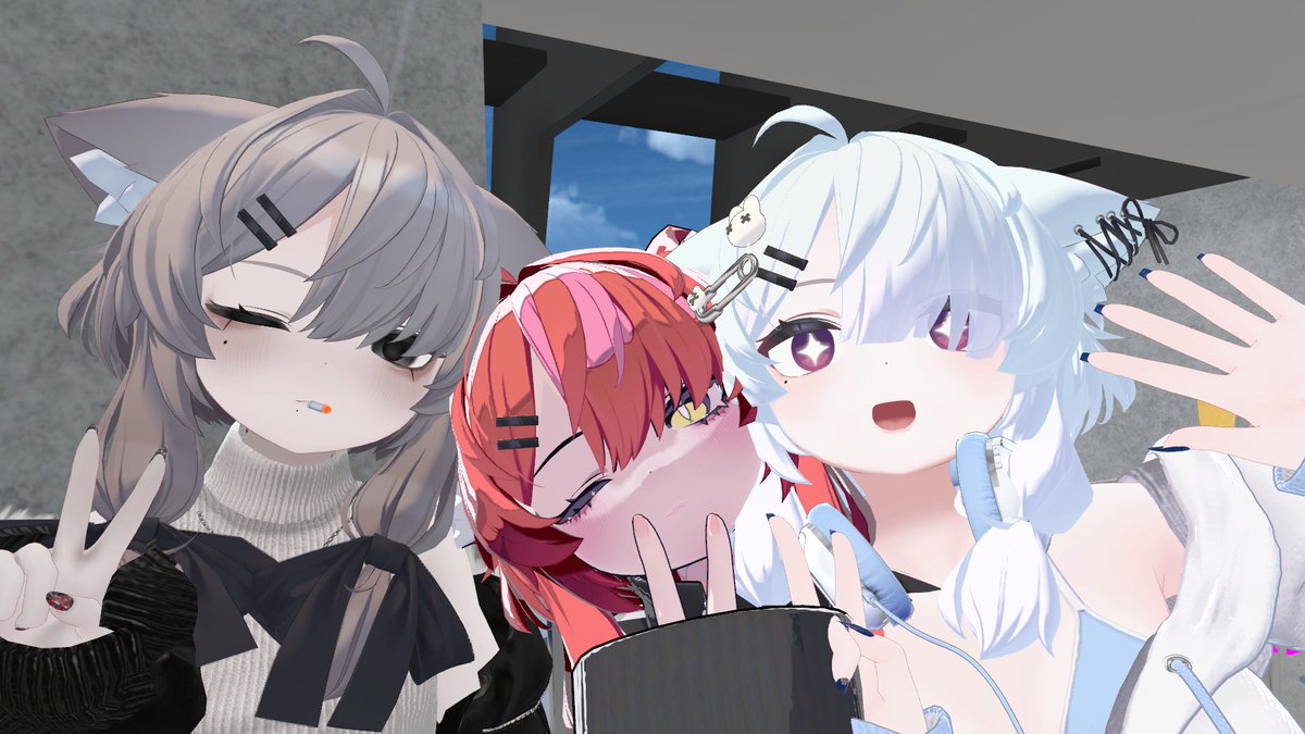 mashiro_Mafuyu_'s tweet photo. #非公式真冬ちゃん集会  #真冬3D
隙間に挟まる赤い影… https://t.co/fiLioEKo7a
